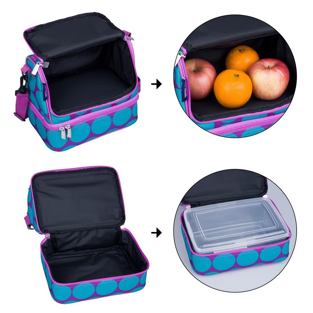 Wildkin Two Compartment Insulated Lunch Bag for Kids – School & Travel Ready - Image 4