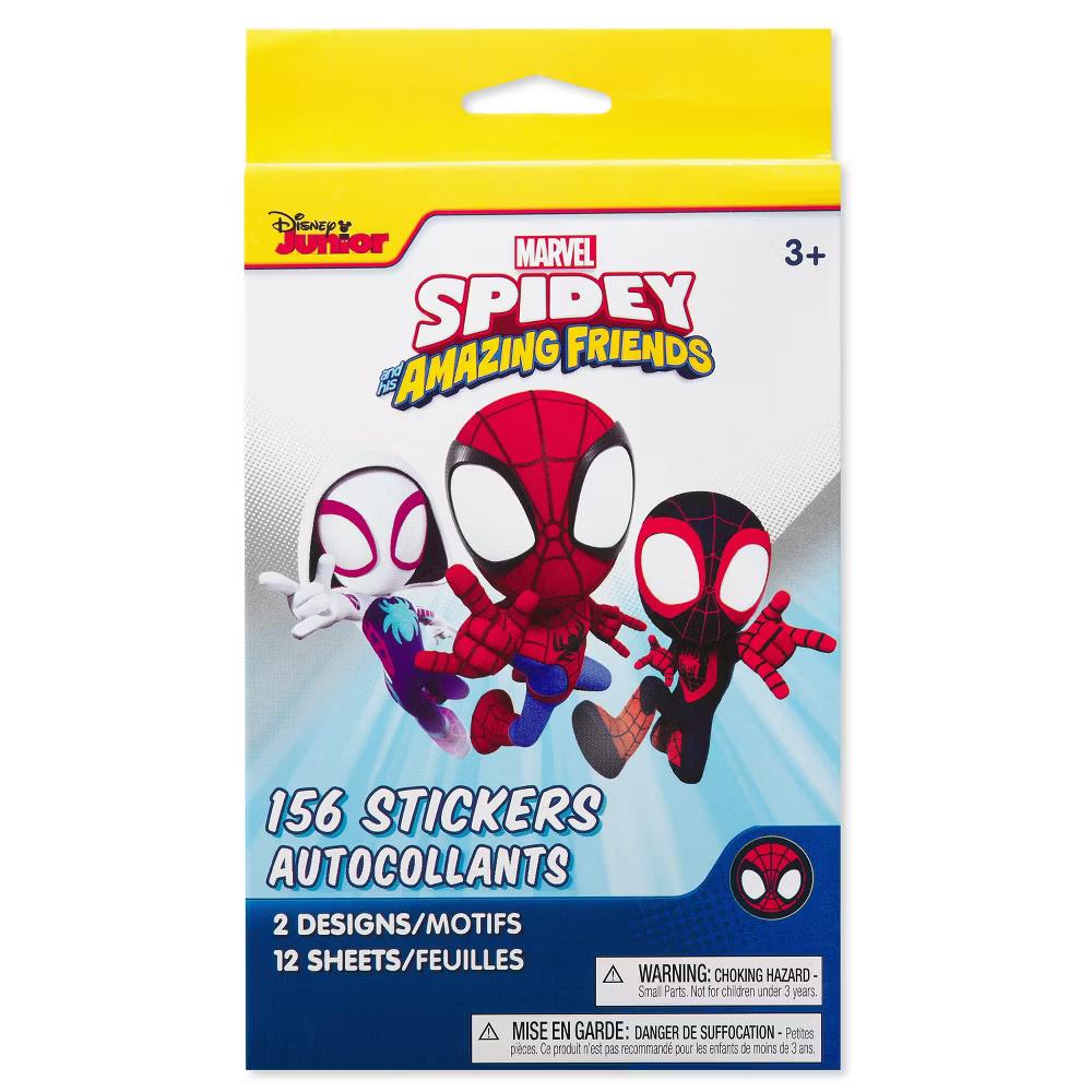 s Spidey and His Amazing Friends Stickers Box for Kids 156ct - 12 Sheets - Image 4