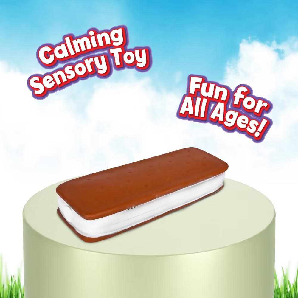Squeeezy Ice Cream Sandwich Fidget Toy - Image 4