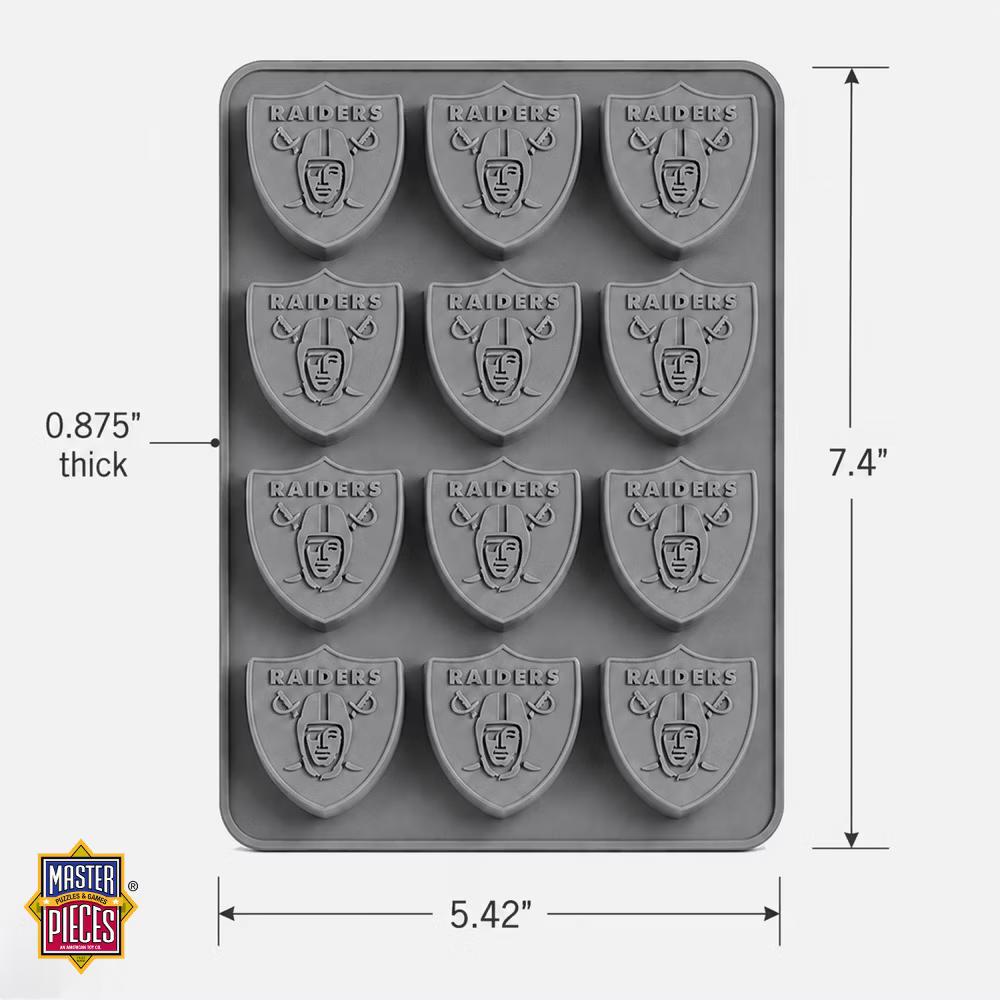 FanPans 2-Pack Team Ice Cube Trays - NFL Las Vegas Raiders - Image 5