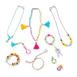 502pc String A Bling Jewelry Set - DIY Bead Kit for Bracelet Making & Friendship Bracelets