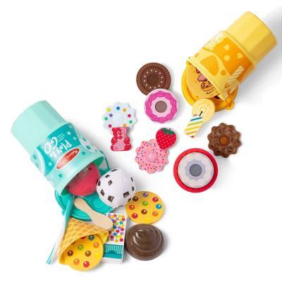 Play to Go 2-Pack: Cake and Cookies And Ice Cream, Play Food Travel Toys - Image 4